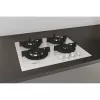Whirlpool AKT 625/WH nero, bianco da incasso 60 cm gas 4 zone