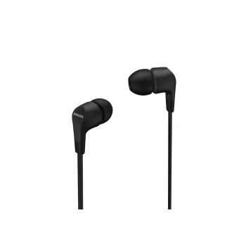 Headset in-ear con filo Philips TAE1105BK/00 — nero, intraurale, cavo 1,2 m, 14,7 g
