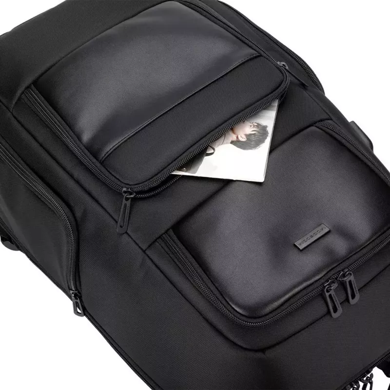 Zaino per laptop MODECOM CREATIVE 15.6 pollici — custodia protettiva per laptop da 15.6 pollici, tasche multiple, spallacci imbottiti