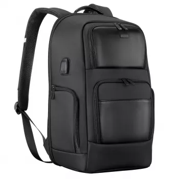 Zaino per laptop MODECOM CREATIVE 15.6 pollici — custodia protettiva per laptop da 15.6 pollici, tasche multiple, spallacci imbottiti
