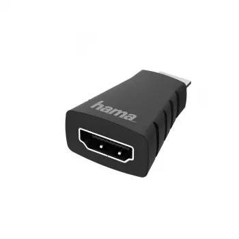 Adattatore cavo Hama 00200347 HDMI Type-C (Mini) HDMI nero