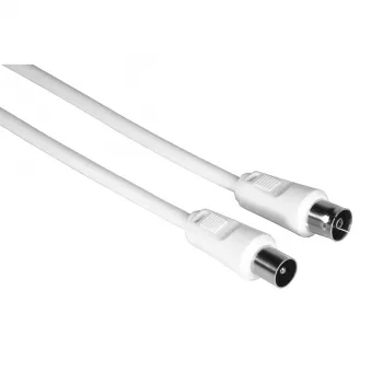 Cavo coassiale Hama 00205030 coassiale 5 m bianco