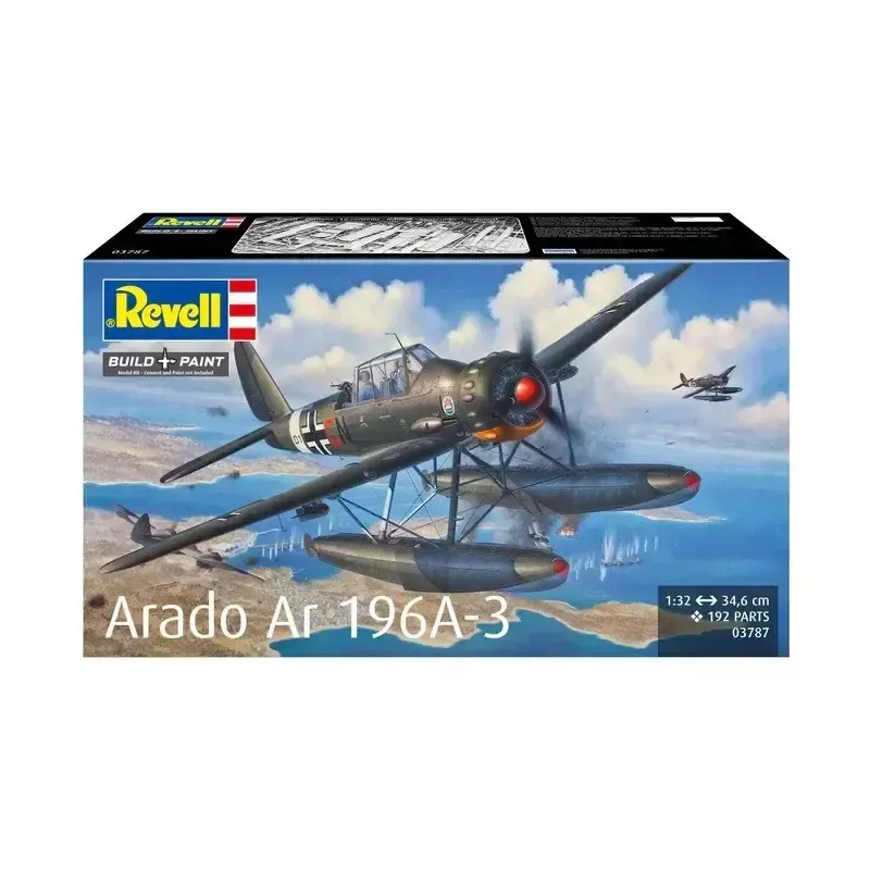 Kit di montaggio modello in plastica REVELL ARADO AR 196A-3 idrovolante in scala 1:32