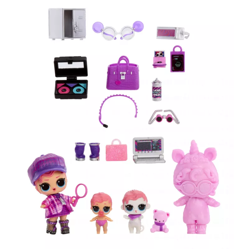 Mini bambola L.O.L. Surprise! Eye Spy Ultimate Unboxing multicolore