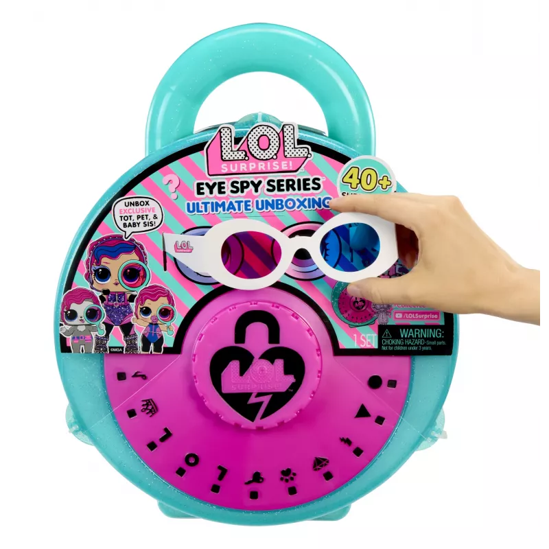 Mini bambola L.O.L. Surprise! Eye Spy Ultimate Unboxing multicolore