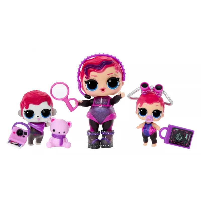 Mini bambola L.O.L. Surprise! Eye Spy Ultimate Unboxing multicolore