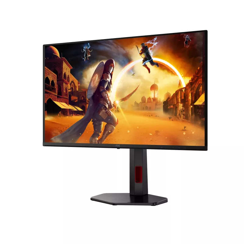 AOC G4 Q27G4SDR monitor per computer 67,3 cm (26,5 pollici) 2560 x 1440 pixel Quad HD QD-OLED nero, rosso