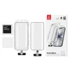Pellicola protettiva in vetro temperato Crong EasyShield 2-Pack Full Glue per iPhone 16e / iPhone 14 / iPhone 13 / iPhone 13 Pro, alluminosilicato, lucida