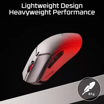 HyperX Pulsefire Haste 2 Pro - Mouse gaming wireless 4K