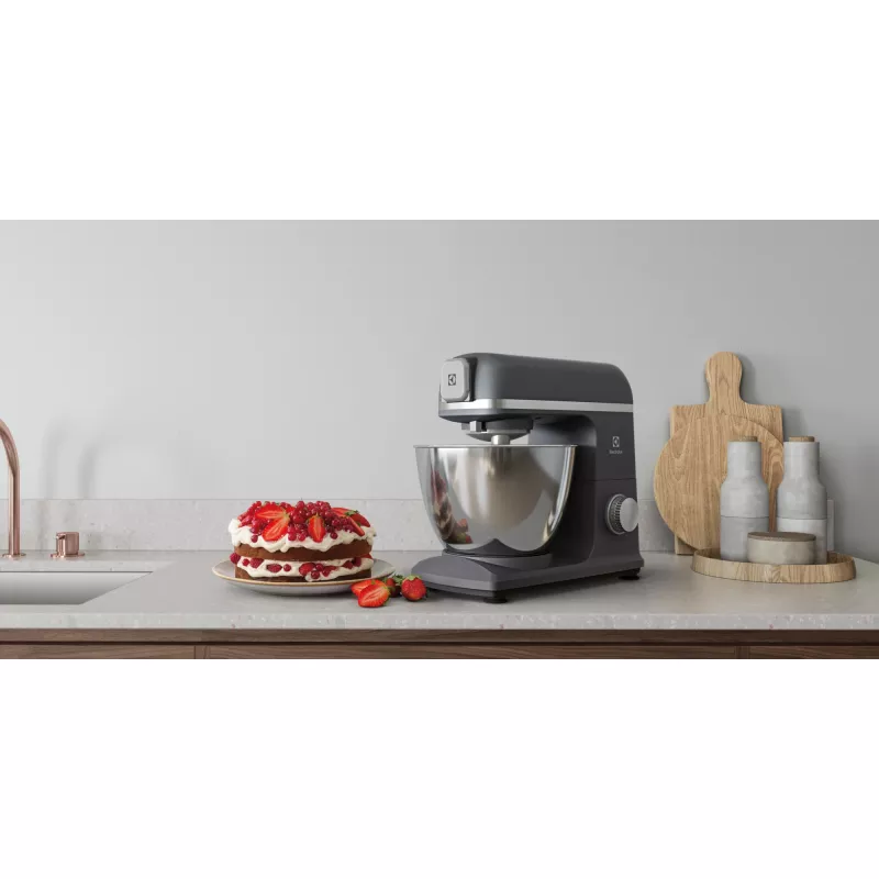 Electrolux E5KM1-6GBP robot da cucina 1200 W 5 L nero, grigio