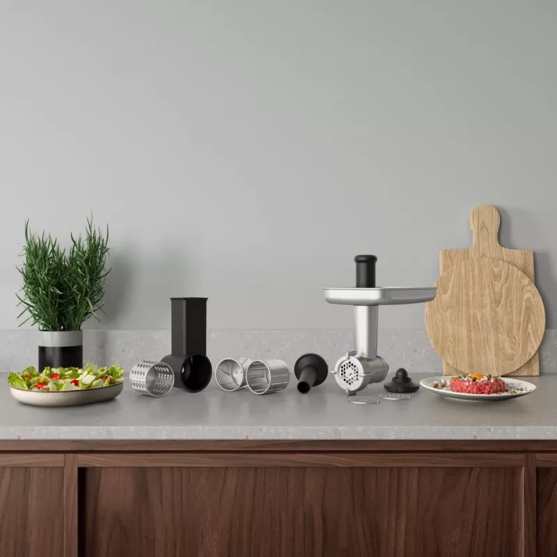 Electrolux E5KM1-6GBP robot da cucina 1200 W 5 L nero, grigio