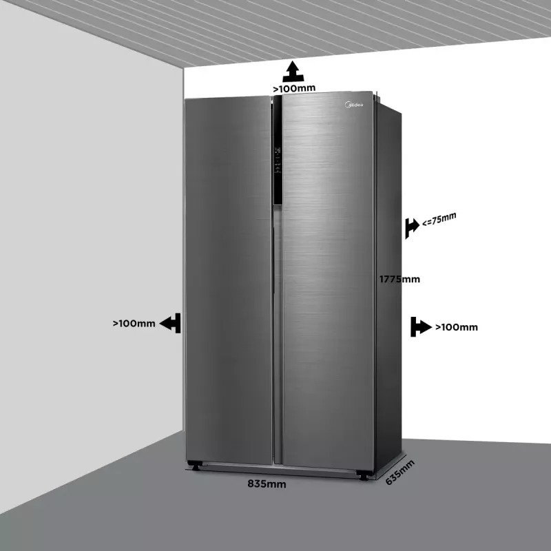 Frigorifero side-by-side Midea MDRS619FIE46 460 L
