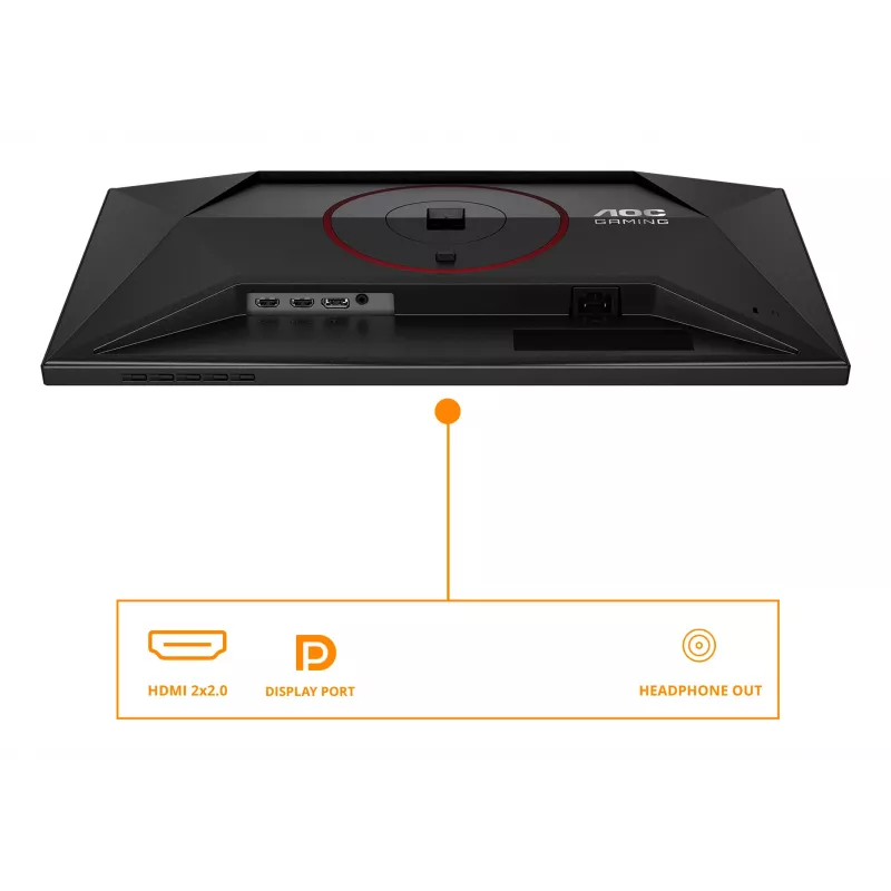 Monitor per computer AOC G4 24G4ZR 60,5 cm (23,8 pollici) 1920 x 1080 pixel Full HD LED nero, rosso