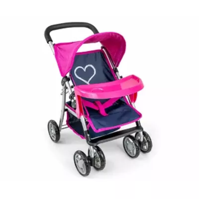 Passeggino milly mally Kate Prestige Navy – passeggino per bambole, modello 4752, blu navy