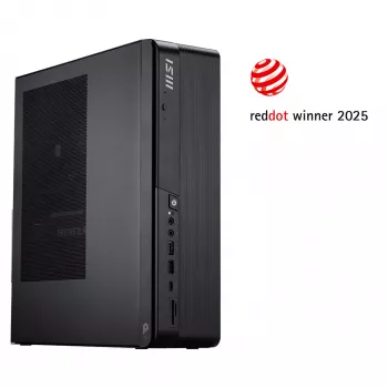 PC desktop MSI PRO DP80 AI A2G-083XEU — Core Ultra 5 225, 16 GB RAM, 512 GB SSD, Intel UHD, AX211 Wi‑Fi 6E, senza sistema operativo, nero