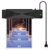 Plastificatrice a freddo/caldo SAVIO LR-01/B — larghezza massima di plastificazione 230 mm, 320 mm/min, 300 W, nero