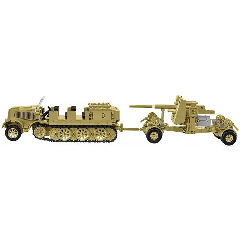 Cobi Blocks Sd.Kfz.8 con 8,8 cm Flak 36 set di costruzione, 975 pezzi