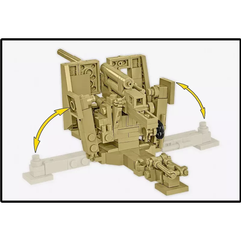 Cobi Blocks Sd.Kfz.8 con 8,8 cm Flak 36 set di costruzione, 975 pezzi