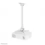 Supporto a soffitto per proiettore Neomounts CL25-550WH1 – H 74,5-114,5 cm – Easy-Install – completamente orientabile
