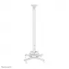 Supporto a soffitto per proiettore Neomounts CL25-550WH1 – H 74,5-114,5 cm – Easy-Install – completamente orientabile