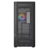 Case per PC MODECOM VOLCANO AQ400 ARGB MIDI nero — MODECOM MC-A-AQ400-4FA-B