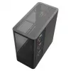 Case per PC MODECOM VOLCANO AQ400 ARGB MIDI nero — MODECOM MC-A-AQ400-4FA-B