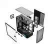 Case per PC MODECOM VOLCANO AQ400 ARGB MIDI nero — MODECOM MC-A-AQ400-4FA-B