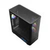Case per PC MODECOM VOLCANO AQ400 ARGB MIDI nero — MODECOM MC-A-AQ400-4FA-B