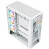 Case per computer MODECOM VOLCANO AQ400 ARGB MIDI Tower, bianco