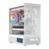 Case per computer MODECOM VOLCANO AQ400 ARGB MIDI Tower, bianco