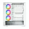 Case per computer MODECOM VOLCANO AQ400 ARGB MIDI Tower, bianco
