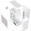 Case per computer MODECOM VOLCANO AQ400 ARGB MIDI Tower, bianco