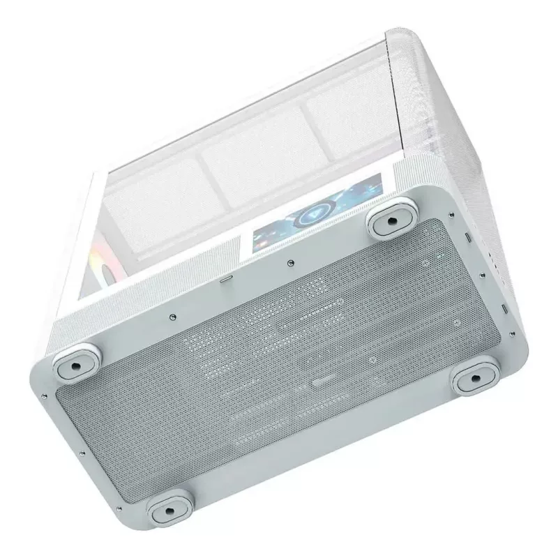 Case per computer MODECOM VOLCANO AQ400 ARGB MIDI Tower, bianco