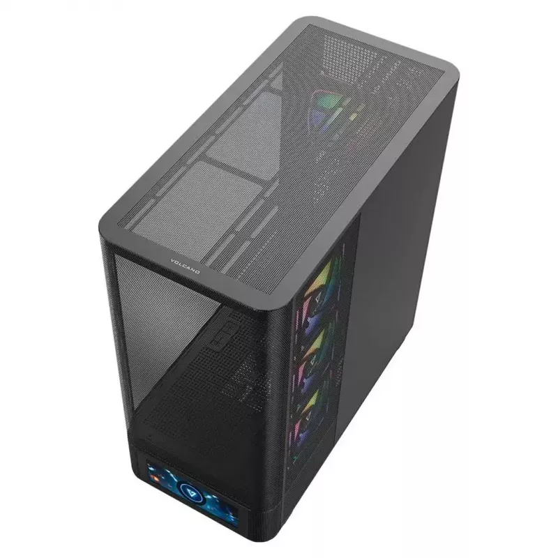 Case per computer MODECOM VOLCANO AQ500 ARGB MIDI nero