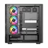 Case per computer MODECOM VOLCANO AQ500 ARGB MIDI nero