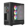 Case per computer MODECOM VOLCANO AQ500 ARGB MIDI nero