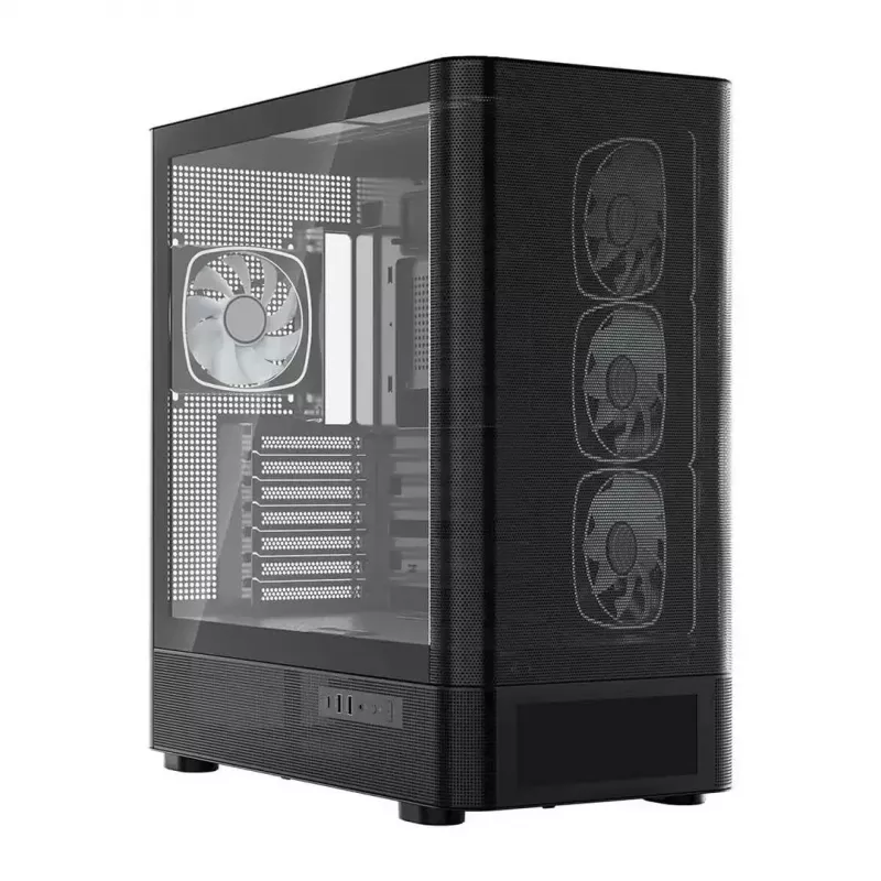 Case per computer MODECOM VOLCANO AQ500 ARGB MIDI nero