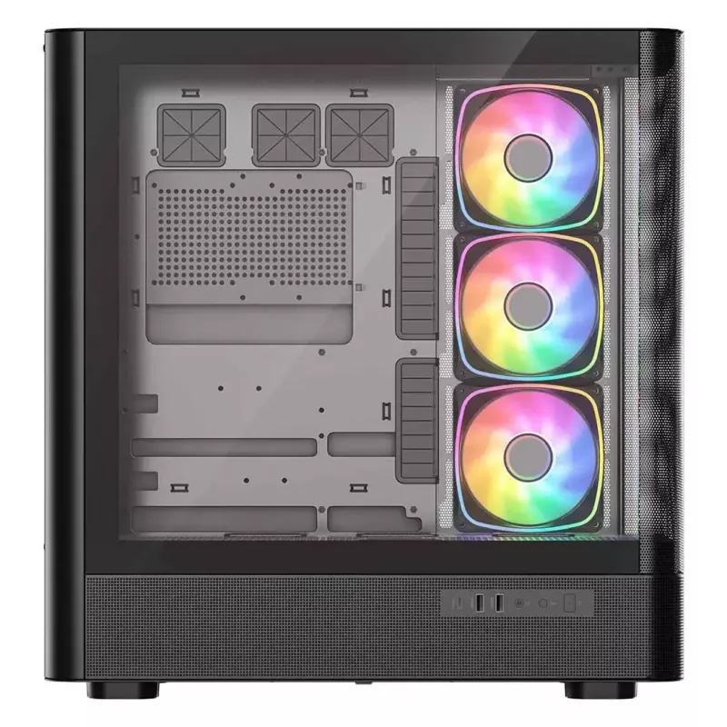 Case per computer MODECOM VOLCANO AQ500 ARGB MIDI nero