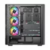 Case per computer MODECOM VOLCANO AQ500 ARGB MIDI nero