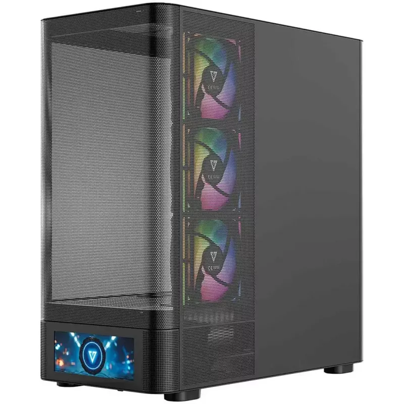 Case per computer MODECOM VOLCANO AQ500 ARGB MIDI nero