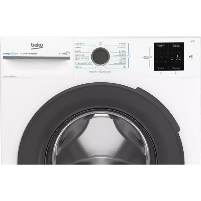 Lavatrice BEKO BM3WFU39215WAR 9 kg, classe di efficienza energetica A