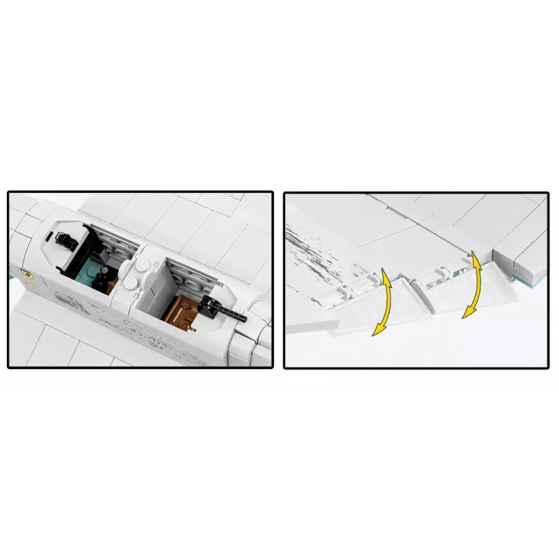 Set di costruzioni Cobi Blocks Junkers JU 87D-3 Stuka 556 pezzi