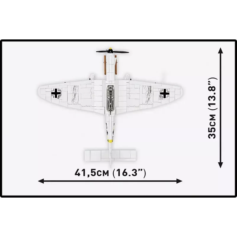 Set di costruzioni Cobi Blocks Junkers JU 87D-3 Stuka 556 pezzi