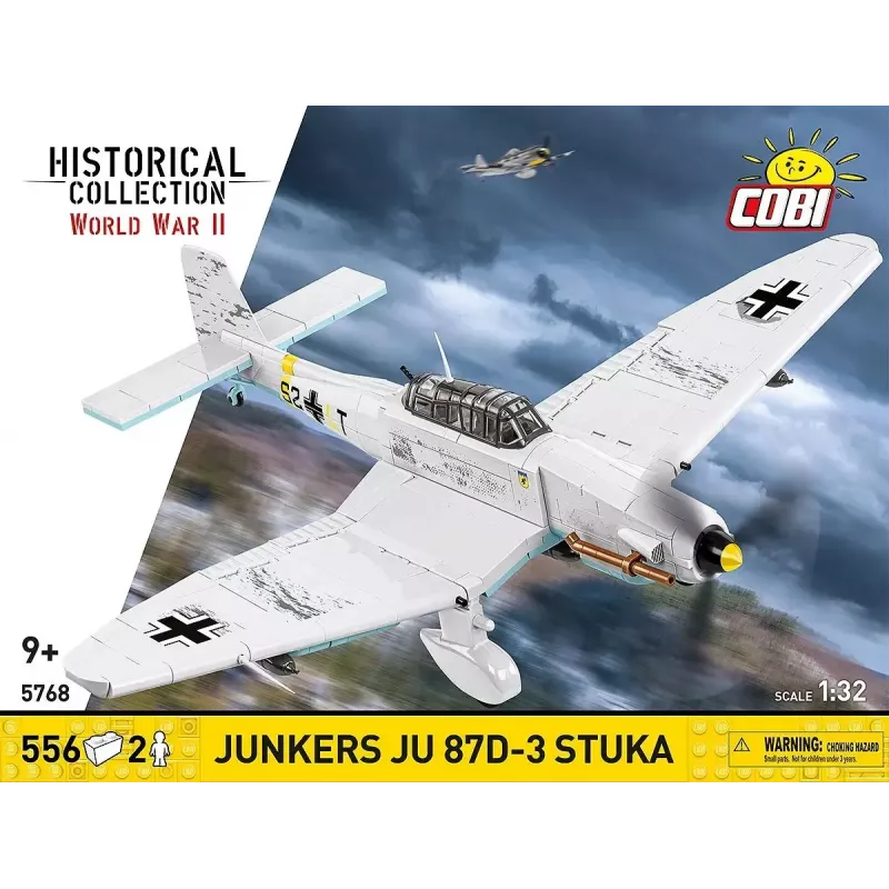 Set di costruzioni Cobi Blocks Junkers JU 87D-3 Stuka 556 pezzi