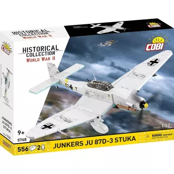 Set di costruzioni Cobi Blocks Junkers JU 87D-3 Stuka 556 pezzi