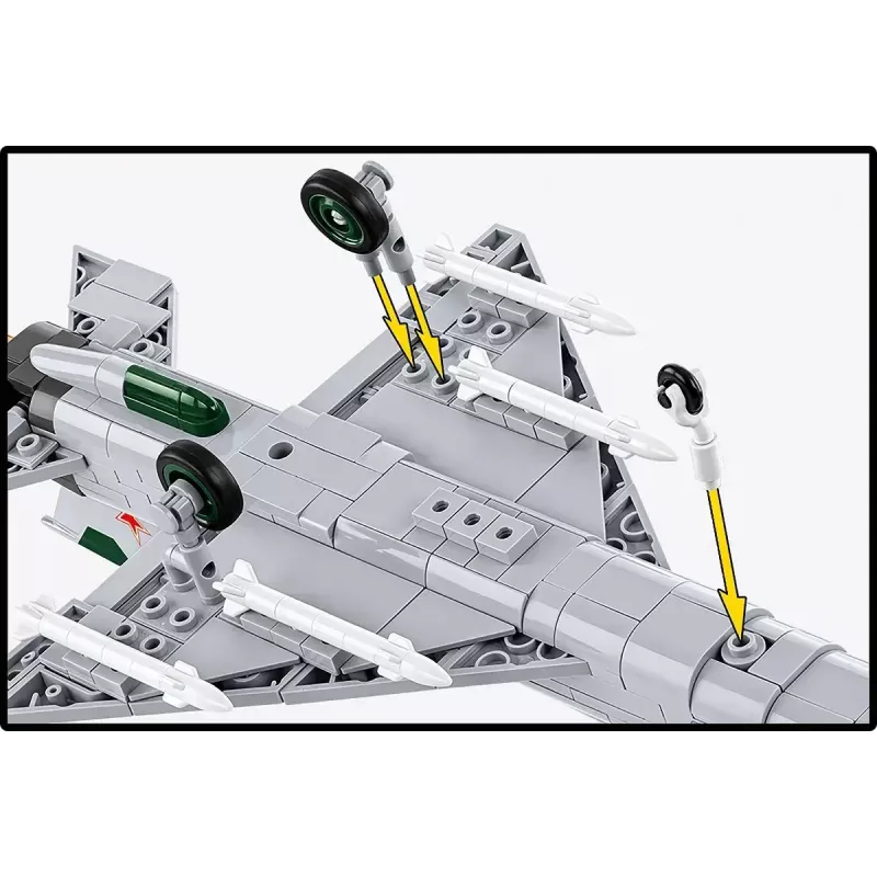 Mattoncini da costruzione Cobi MiG-21 MF set da 381 pezzi – modellino giocattolo da costruire