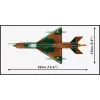 Kit di montaggio Cobi MiG-21 396 pezzi – set di costruzioni Cobi Blocks