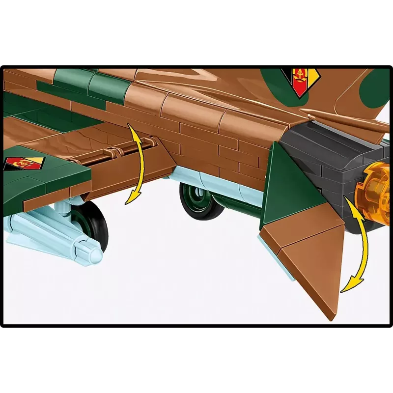 Kit di montaggio Cobi MiG-21 396 pezzi – set di costruzioni Cobi Blocks