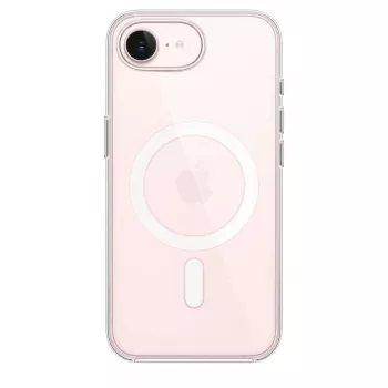 Custodia protettiva trasparente per Apple iPhone 17e – cover in PC trasparente, MagSafe, per schermo da 6,1 pollici