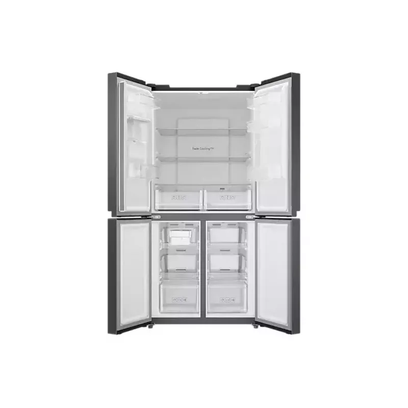 Frigorifero Side-by-Side Samsung RF48A401EB4/EO a libera installazione 488 L nero